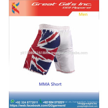 Exotic MMA Shorts Nuevos diseños 2016 Hot Collection / Flag Printed MMA Short